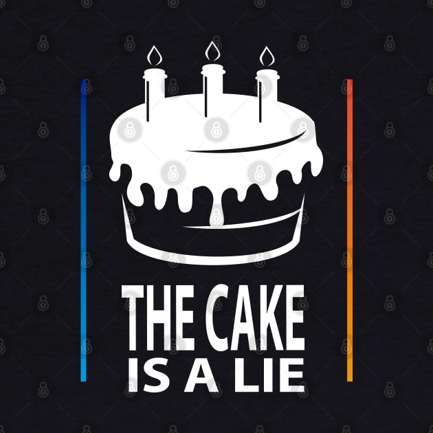 The cake is a lie by VinagreShop